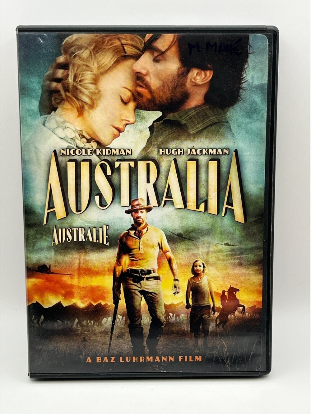 Australia DVD Widescreen Nicole Kidman 2008 Drama Baz Luhrmann